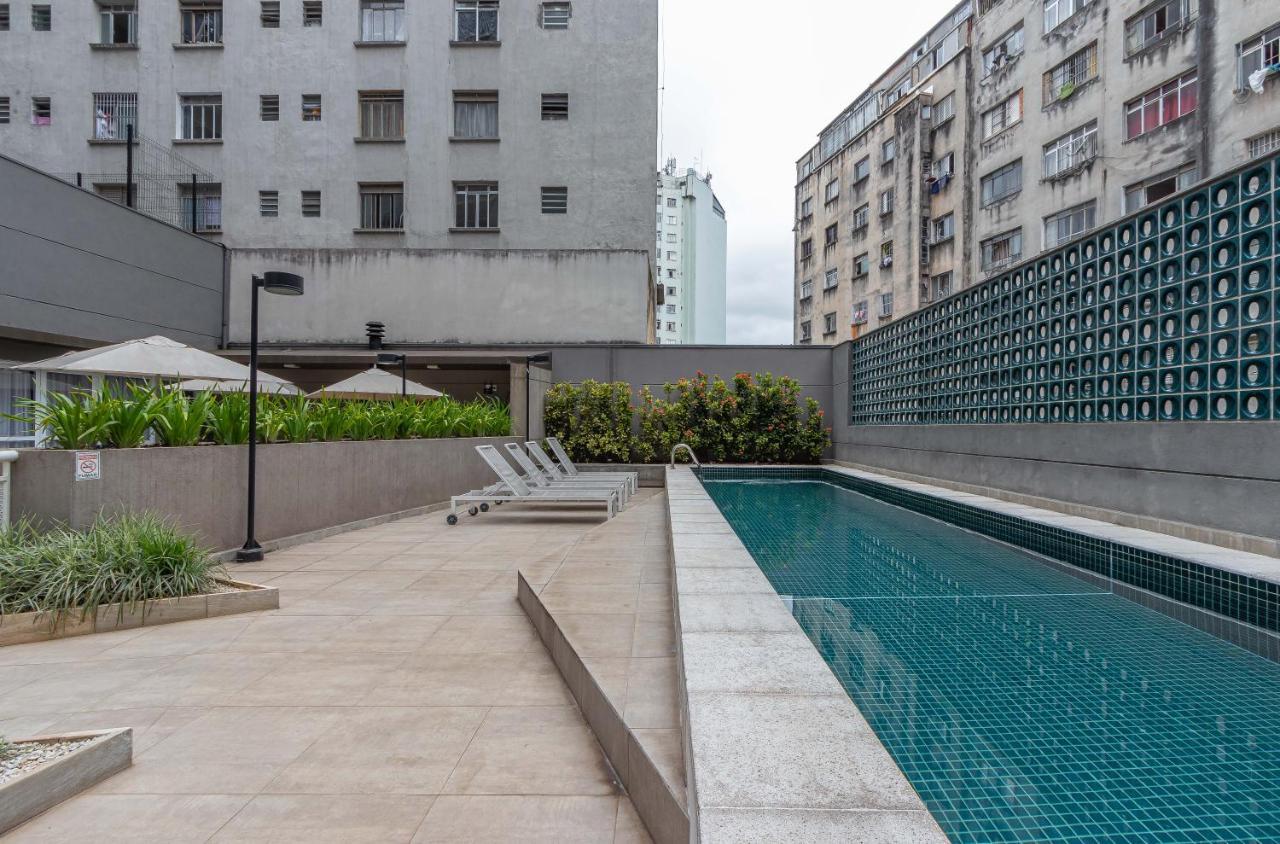 Predio Completo Com Piscina Perto De Estacao De Metro No Centro De Sao Paulo - Setin Downtown Praca Da Se Apartman Kültér fotó
